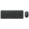Combo Teclado Mouse Logitech MK250 Inalambrico Bluetooth Graphite Español