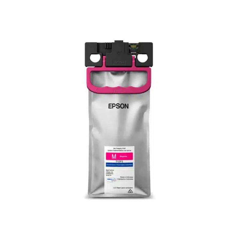 Bolsa De Tinta Epson T12P3 Magenta 20.000 Paginas DURABrite Ultra WorkForce Pro EM-C800