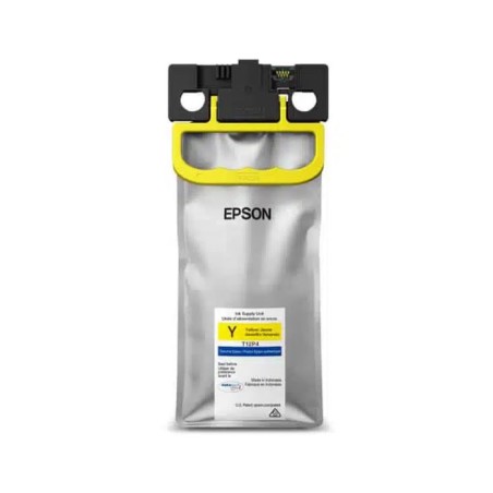Bolsa De Tinta Epson T12P4 Yellow 20.000 Paginas DURABrite Ultra WorkForce Pro EM-C800