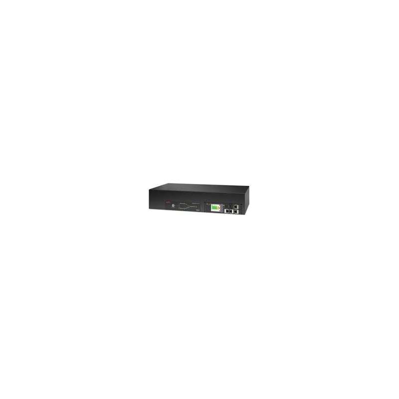 ATS APC Interruptor De Transferencia Automatica Rack 208V 30A 2 L6-30P IN 1 L6-30R