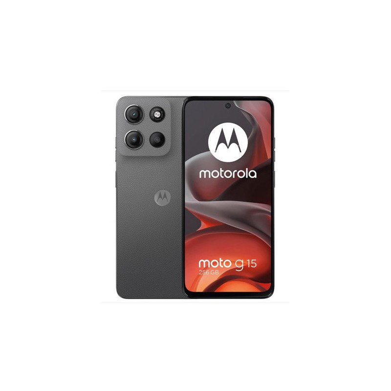 Celular Motorola Moto G15 6.7" Gris 4GB 256GB