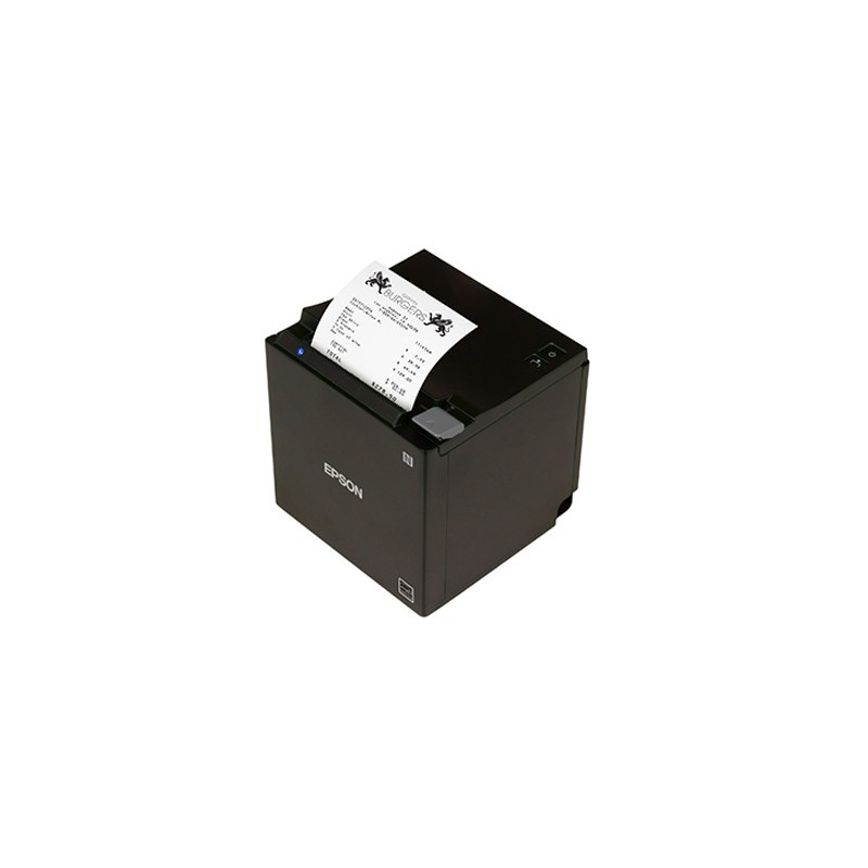 Impresora Epson POS TM-M30II-024 Termica De Recibos Ethernet WiFi USB Autocortador Negra