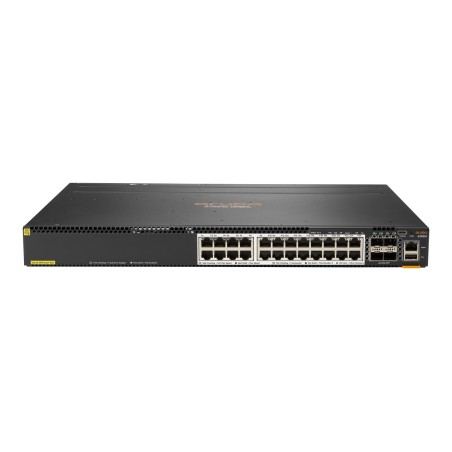 Switch HP Aruba CX 6300M 24 Puertos SmartRate 4SFP56 Clase6 PoE Multigigabit JL660A