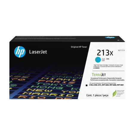 Toner HP 213X Cyan Original W2131X