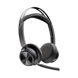 Diadema Auricular Poly Voyager Focus 2 Inalambrica Microsoft Teams USB-C USB-C/A Adapter Negra
