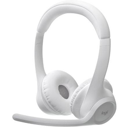 Diadema Auriculares Logitech Zone 300 Inalambrica Binaural Estereo Microfono Blanco