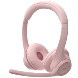 Diadema Auriculares Logitech Zone 300 Inalambrica Binaural Estereo Microfono Rosado