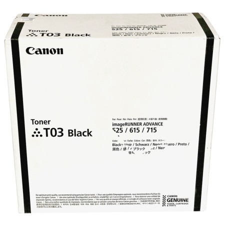Toner Canon T03 Negro 51.500 Paginas ImageRUNNER ADVANCE 525 615 715