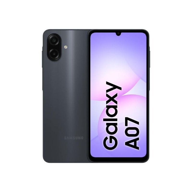 Celular Samsung Galaxy A07 6.7" Negro 4GB 64GB 4G