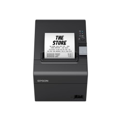Impresora Epson POS TM-T20IIIL Termica De Recibos USB Serial Negra Autocortador