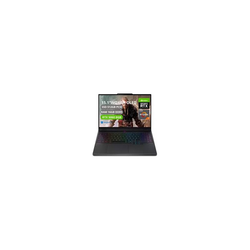 Poratil Lenovo Gamer Legion 5 15AHP10 AMD Ryzen7 260 16GB 1TB 15.6" Video 8GB FreeDos