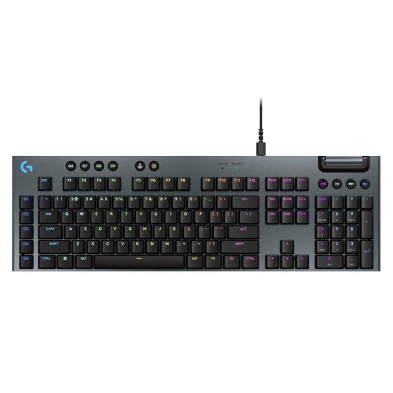 Teclado Logitech G915 X LightSpeed Inalambrico Gaming RGB USB-C Negro
