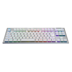 Teclado Logitech G915 X LightSpeed TKL Inalambrico Gaming USB-C Blanco