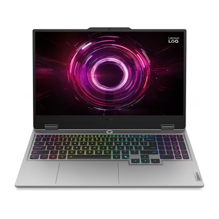 Portatil Lenovo Gamer LOQ 15AHP10 AMD Ryzen7 250 24GB 512GB SSD 15.6" Video 8GB W11H Luna Grey
