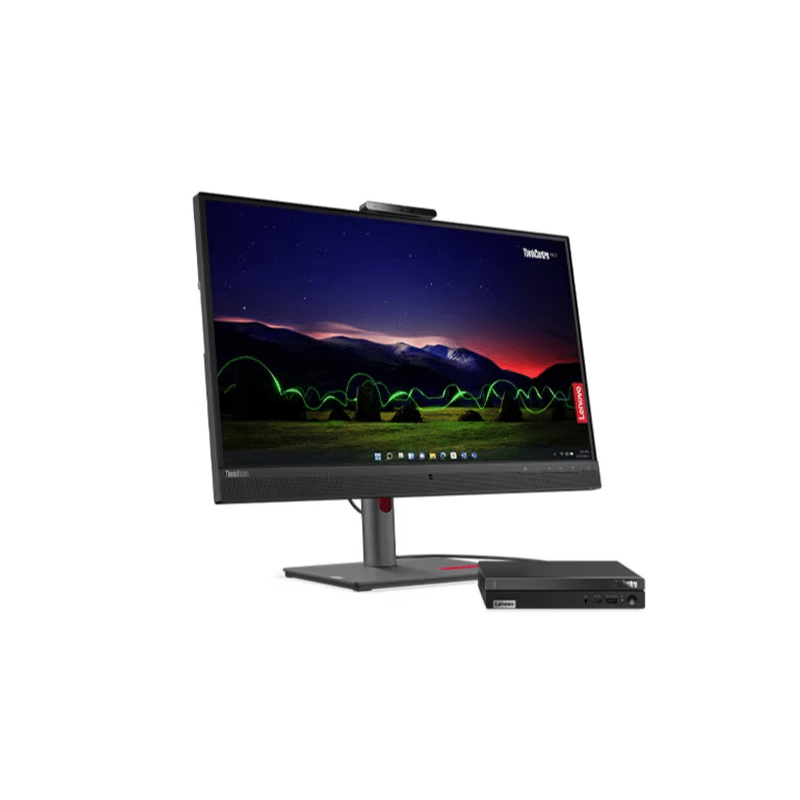 Computador Lenovo ThinkCentre Tiny Neo 50q G5 Corei5 210H 8GB 256GB Monitor 23.8" FreeDos