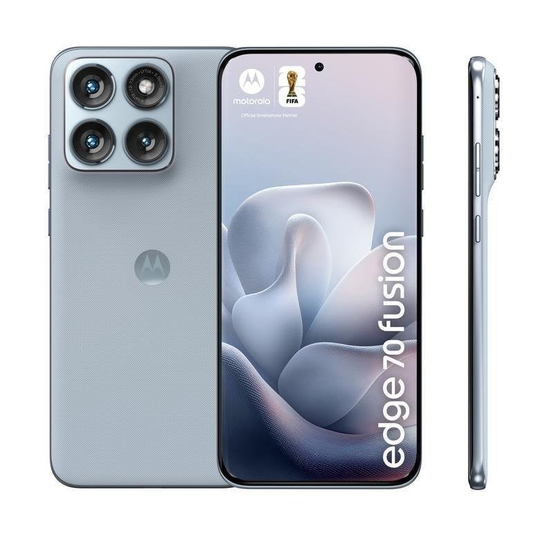 Celular Motorola Moto Edge 70 Fusion 6.78" Azul Claro 8GB 256GB