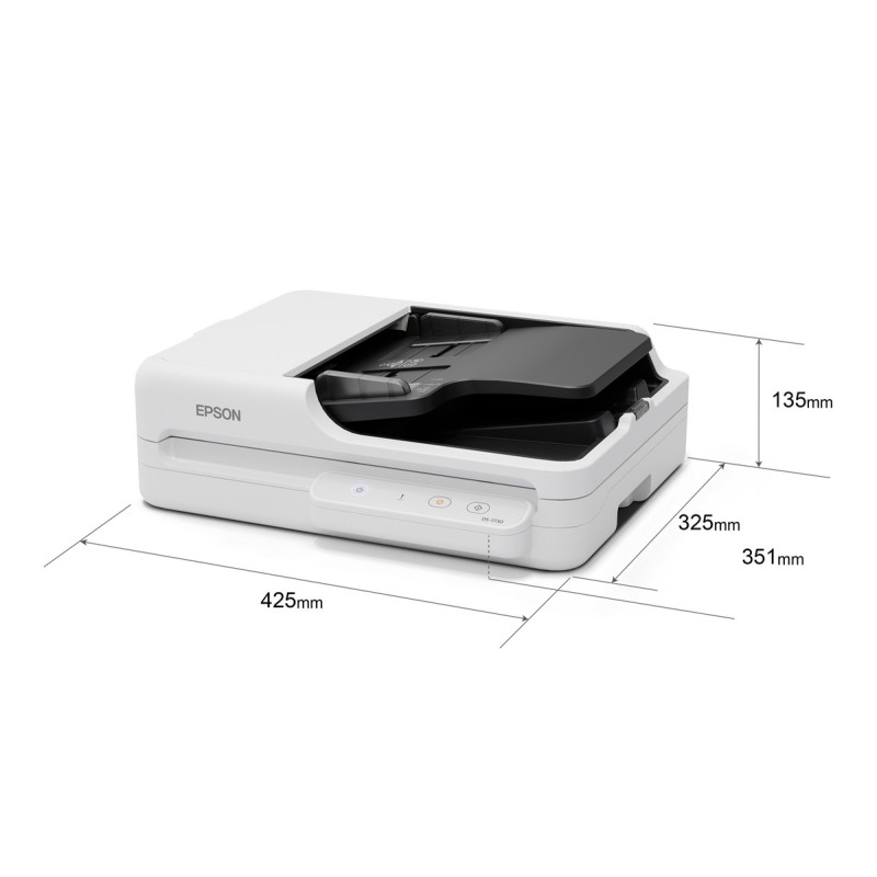 Escaner Epson DS-1730 Color Cama Plana ADF Duplex 30ppm USB