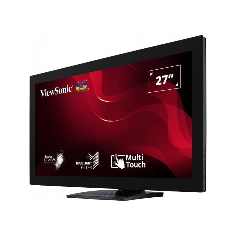 Monitor Tactil Viewsonic TD2760 27" Pulgadas Plano HDMI USB VGA DP