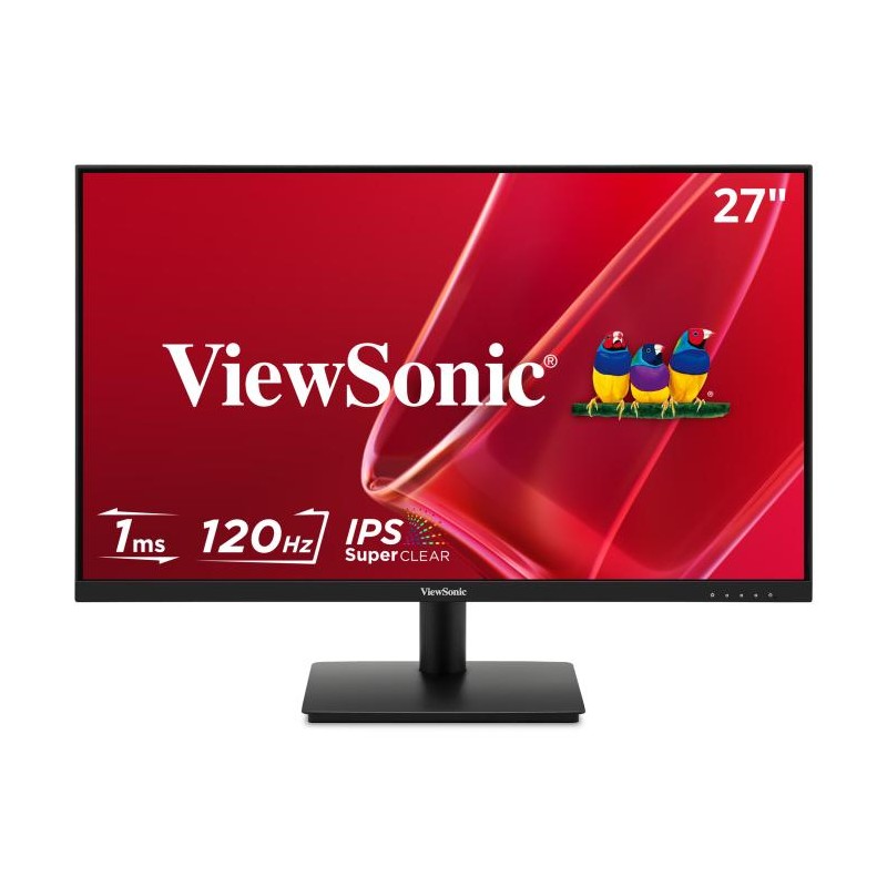 Monitor ViewSonic 27" Pulgadas IPS HDMI VGA Negro