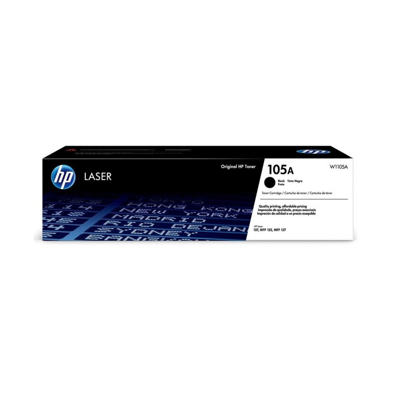 Toner HP 105A Negro 1.000 Paginas W1105A