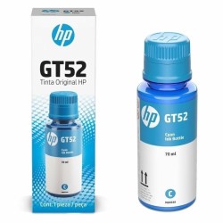 Botella De Tinta HP GT52 Cyan 8.000 Paginas M0H54AE