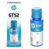 Botella De Tinta HP GT52 Cyan 8.000 Paginas M0H54AE