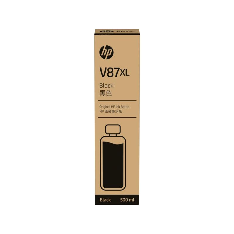 Botella De Tinta HP V87XL Negro 500ml 7FN98A
