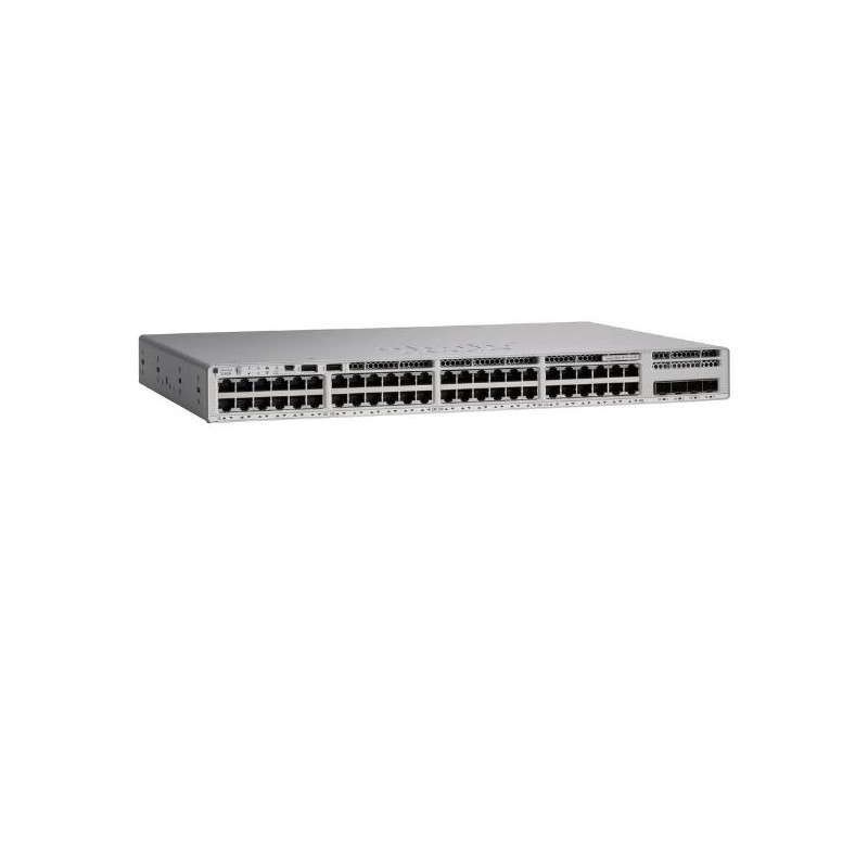 Switch Cisco Catalyst C9300L 48 Puertos Gigabit PoE+ 4SFP Administrable