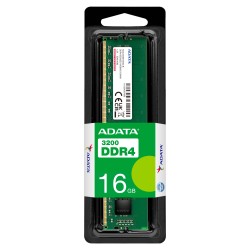 Memoria Para PC 16GB Adata DDR4 3200MHz U-DIMM AD4U320016G22-SBK