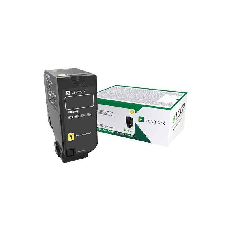 Toner Lexmark 74C4SY0 Amarillo 7.000 Paginas CX725 CS725 CS720