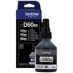 Botella De Tinta Brother BTD60BK Negro 6.500 Paginas