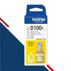 Botella De Tinta Brother BTD100Y Amarillo 5.000 Paginas BTD100Y