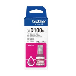 Botella De Tinta Brother BTD100M Magenta 5.000 Paginas BTD100M