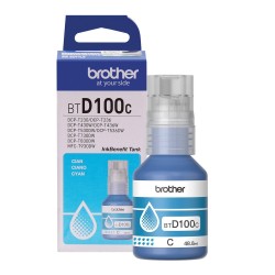 Botella De Tinta Brother BTD100C Cyan 5.000 Paginas BTD100C