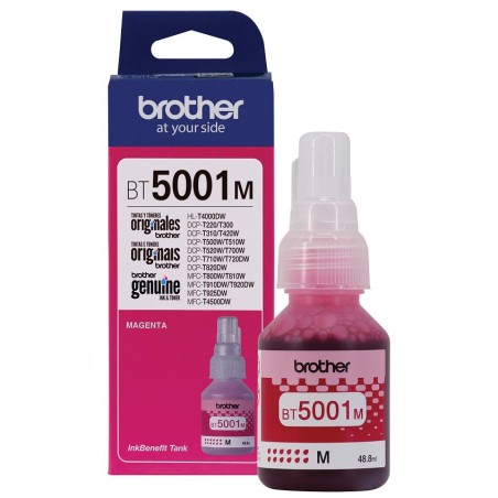 Botella De Tinta Brother BT5001M Magenta 5.000 Paginas BT5001M