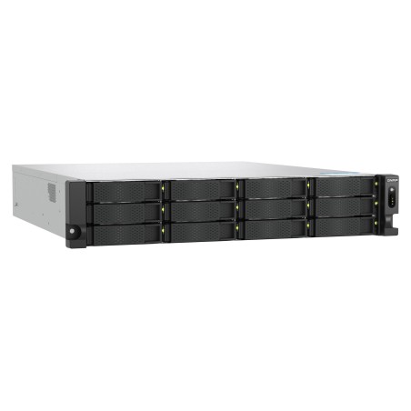 Servidor NAS SAN QNAP TS-H1277AXU 12 Bahias AMD Ryzen7 32GB Rack 2U No Inluye Discos
