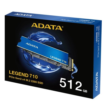 Disco De Estado Solido Adata Legend 710 512GB PCIe Gen3 x4 NVMe M.2 2280