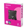 Disco De Estado Solido Externo 2TB Adata SD620 USB 3.2 Gen2 Antigolpes Negro