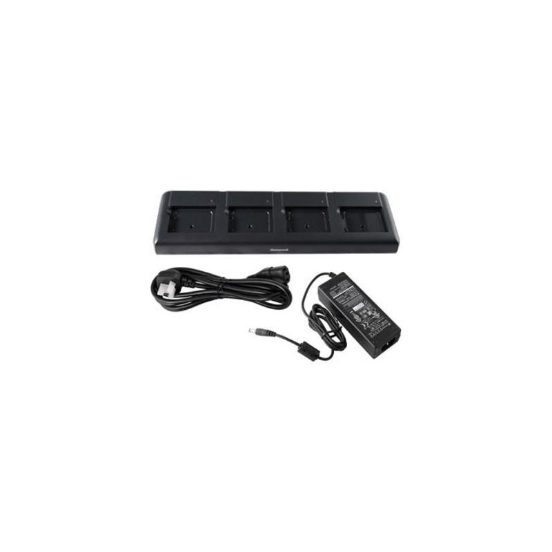 Base Cuna De Carga Cuadruple Honeywell ScanPal EDA52 QBC 4 Baterias AC