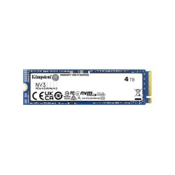 Disco De Estado Solido Kingston 4TB NV3 PCIe 4.0 NVMe M.2 2280