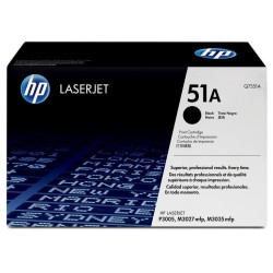 Toner HP 51A Negro 6.500 Paginas Q7551A Original