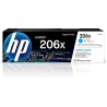 Toner HP 206X Cyan 2.450 Paginas W2111X Original