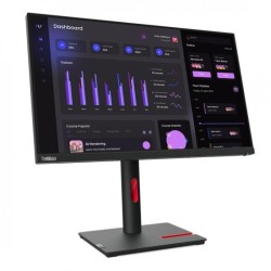 Monitor Lenovo ThinkVision E24-40 23.8" Pulgadas IPS HDMI DisplayPort VGA Negro