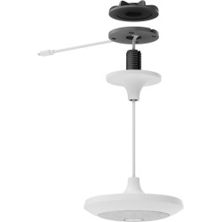 Soporte Colgante De Techo Para Microfonos Logitech Rally Mic Pod Pendant Mount Blanco