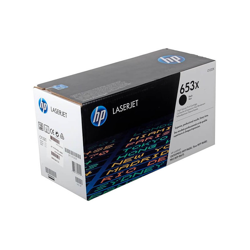 Toner HP 653X Negro 21.000 Paginas CF320X Original