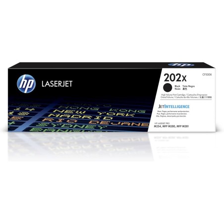 Toner HP 202X Negro 3.200 Paginas CF500X Original