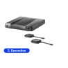 Video Conferencia Barco ClickShare CX-50 Gen2 2 Botones  4K WiFi HDMI USB Ethernet
