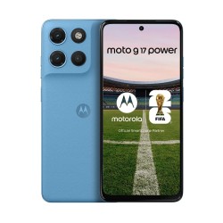 Celular Motorola Moto G17 Power 6.8" Pulgadas Alaskan Blue Celeste 4GB 256GB