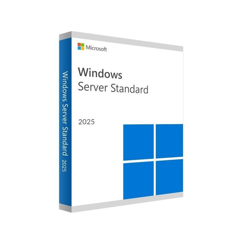 Licencia HPE Microsoft Windows Server 2025 Standard 16 Core ROK P77100-DN1