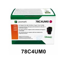 Toner Lexmark 78C4UM0 Magenta 7.000 Paginas 78C4UM0 Original